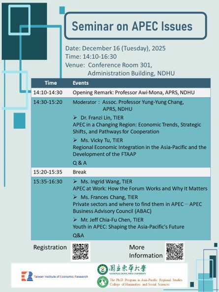 Seminar on APEC Issues